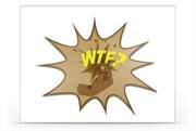 WTF wall piece
